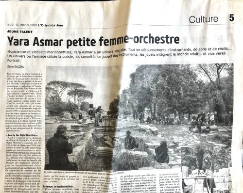 Yara Asmar Petite Femme-Orchestre: L’Orient Le Jour